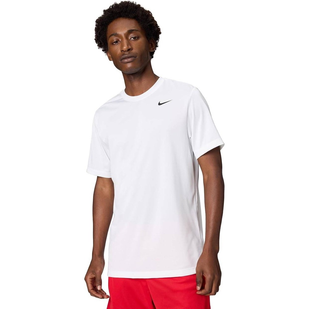 Nike Mens Legend Dri-FIT Short Sleeve Training T-Shirt White XL AR6029-100